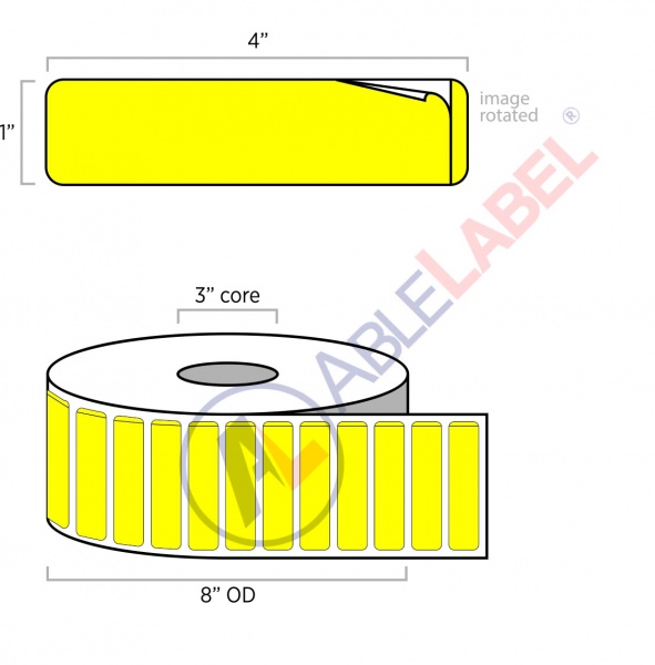 Piggyback Paper Labels | Thermal Transfer | Able Label | 4