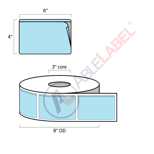 Piggyback Paper Labels | Thermal Transfer | Able Label | 4