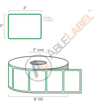 able-label-4-by-3-white-with-green-border-label