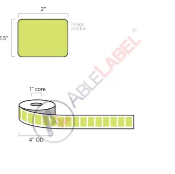 able-label-2-by-1-and-a-half-flood-lime-green-label-wound-on-4-inch-outside-diameter-by-1-inch-core