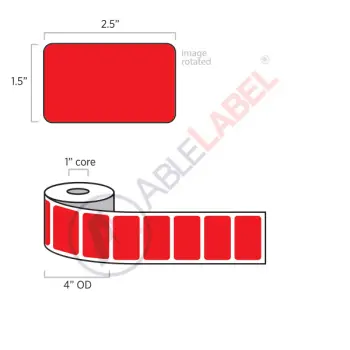 able-label-2-and-a-half-by-1-and-a-half-flood-red-label-wound-on-4-inch-outside-diameter-by-1-inch-core