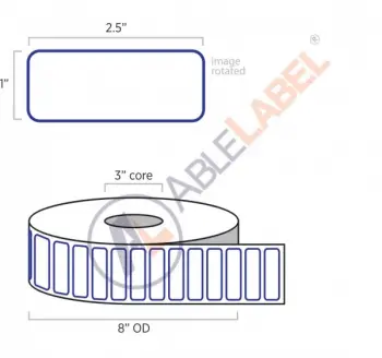 able-label-2-and-a-half-by-1-white-with-blue-border-label