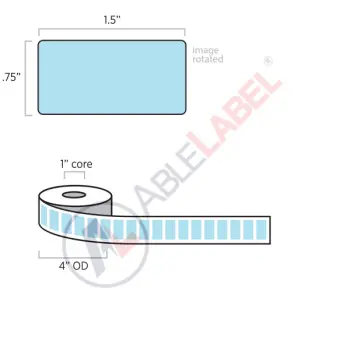 able-label-1-and-a-half-by-3-quarter-flood-blue-label-wound-on-4-inch-outside-diameter-by-1-inch-core