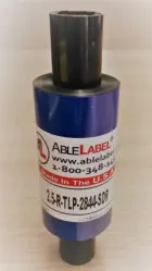 2.5” x 243' Black Resin Ribbon for Zebra TLP and Similar Desktop Printers