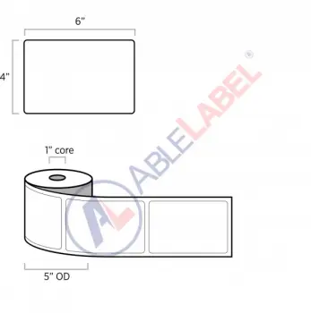 able-label-4-by-6-white-label-wound-on-5-inch-outside-diameter-by-1-inch-core
