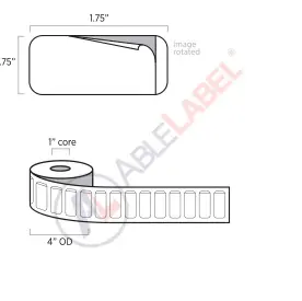 able-label-1-and-3-quarter-by-3-quarter-white-piggyback-label-wound-on-4-inch-outside-diameter-by-1-inch-core