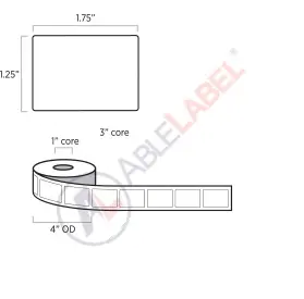 able-label-1-and-a-quarter-by-1-and-3-quarter-white-label-wound-on-4-inch-outside-diameter-by-1-inch-core