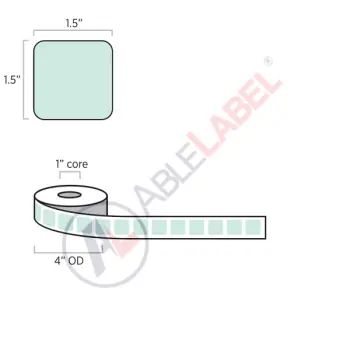 able-label-1-and-a-half-by-1-and-a-half-flood-light-blue-label-wound-on-4-inch-outside-diameter-by-1-inch-core