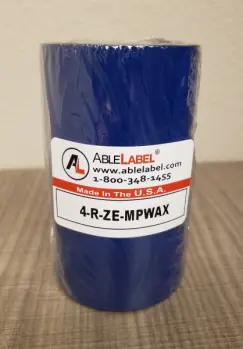 able-label-4-black-wax-economy-coated-side-out-zebra-compatible-ribbon