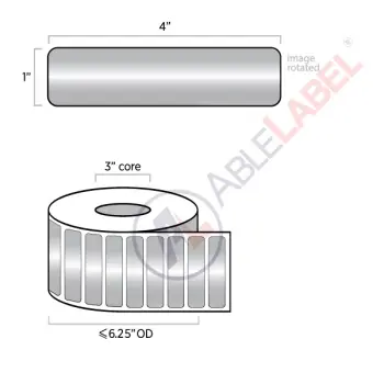 able-label-4-by-1-platinum-silver-polyester-label-with-heavy-coat-weight-adhesive