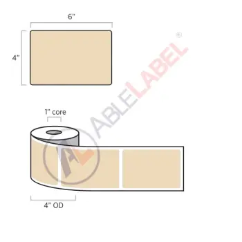 able-label-4-by-6-flood-light-tan-label-wound-on-4-inch-outside-diameter-by-1-inch-core