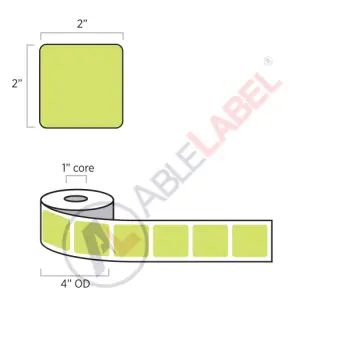 able-label-2-by-2-flood-lime-green-label-wound-on-4-inch-outside-diameter-by-1-inch-core