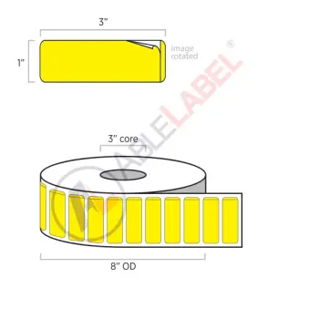 able-label-3-by-1-flood-yellow-piggyback-label