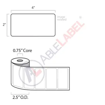 able-label-4-by-2-white-label-wound-on-2-point-6-inch-outside-diameter-by-3-quarter-inch-core