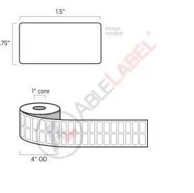 able-label-1-and-a-half-by-3-quarter-2-up-white-label-wound-on-4-inch-outside-diameter-by-1-inch-core