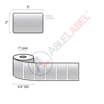 able-label-3-by-2-matte-chrome-silver-polyester-label-on-1-inch-core