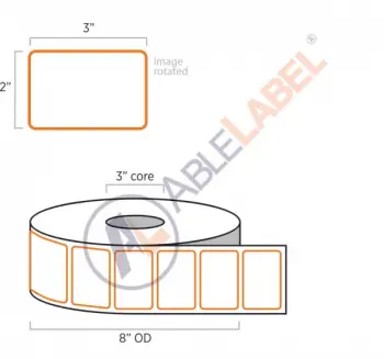 able-label-3-by-2-white-with-orange-border-label