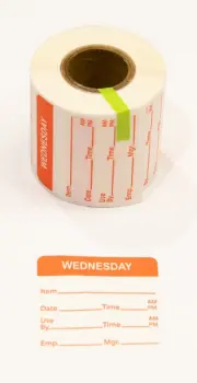 able-label-2-by-2-white-with-red-print-day-of-week-wednesday-food-rotation-water-dissolvable-label