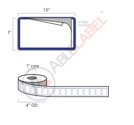 able-label-1-and-a-half-by-1-white-with-blue-border-piggyback-label-wound-on-4-inch-outside-diameter-by-1-inch-core