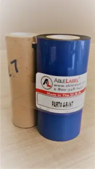 able-label-4-inch-black-wax-intermec-3400-compatible-coated-side-out-ribbon