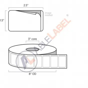 able-label-2-and-a-half-by-1-and-a-half-white-piggyback-label-wound-on-3-inch-core
