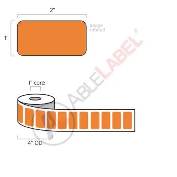 able-label-2-by-1-flood-orange-label-wound-on-4-inch-outside-diameter-by-1-inch-core
