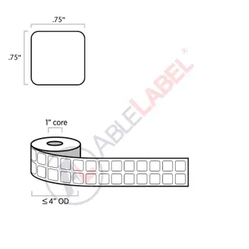 able-label-3-quarters-by-3-quarters-2-across-white-labels-wound-on-4-inch-outside-diameter-by-1-inch-core