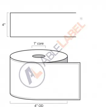 able-label-4-by-155-feet-continuous-white-label-wound-on-4-inch-outside-diameter-by-1-inch-core