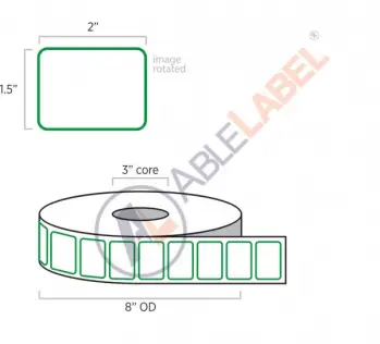 able-label-2-by-1-and-a-half-white-with-green-border-label