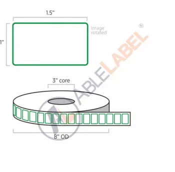 able-label-1-and-a-half-by-1-white-with-green-border-label