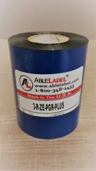 3.15” x 984' Black Wax/Resin Ribbon for Zebra Printer