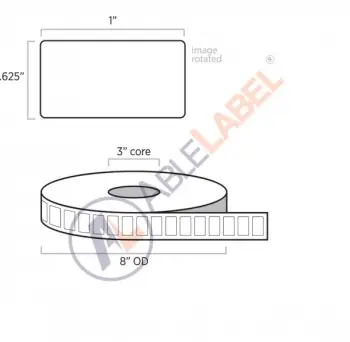 able-label-1-by-5-eighth-white-label