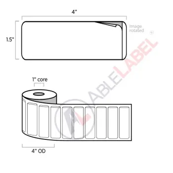 able-label-4-by-1-and-a-half-white-piggyback-label-wound-on-1-inch-core