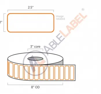 able-label-2-and-a-half-by-1-white-with-orange-border-label