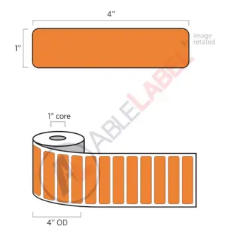able-label-4-by-1-flood-orange-label-wound-on-4-inch-outside-diameter-by-1-inch-core