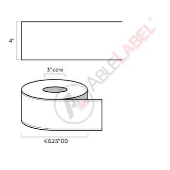 able-label-4-inches-by-200-feet-continuous-white-polyester-label-with-heavy-coat-weight-adhesive