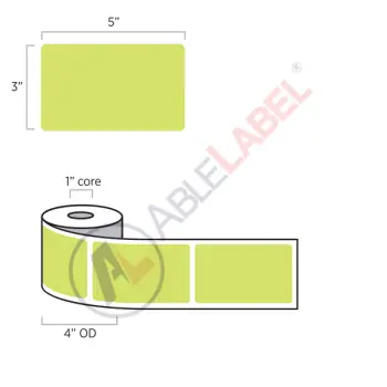 able-label-3-by-5-flood-lime-green-label-wound-on-4-inch-outside-diameter-by-1-inch-core