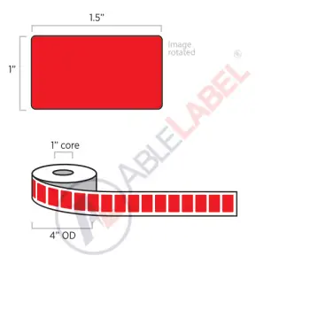 able-label-1-and-a-half-by-1-flood-red-label-wound-on-4-inch-outside-diameter-by-1-inch-core