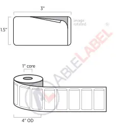 able-label-3-by-1-and-a-half-white-piggyback-label-wound-on-1-inch-core