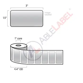 able-label-3-by-1-and-a-half-matte-chrome-silver-polyester-label-on-1-inch-core