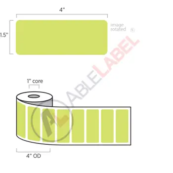 able-label-4-by-1-and-a-half-flood-lime-green-label-wound-on-4-inch-outside-diameter-by-1-inch-core