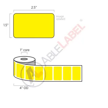 able-label-2-and-a-half-by-1-and-a-half-flood-yellow-label-wound-on-4-inch-outside-diameter-by-1-inch-core
