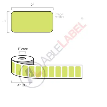 able-label-2-by-1-flood-lime-green-label-wound-on-4-inch-outside-diameter-by-1-inch-core
