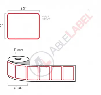 able-label-2-and-a-half-by-2-white-with-red-border-label-wound-on-4-inch-outside-diameter-by-1-inch-core