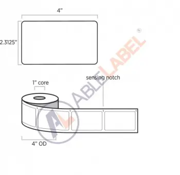 able-label-2-point-3-by-4-DYMO®-compatible-white-direct-thermal-label