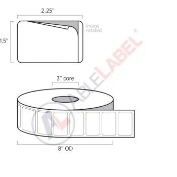 able-label-2-and-a-quarter-by-1-and-a-half-white-piggyback-label-wound-on-3-inch-core