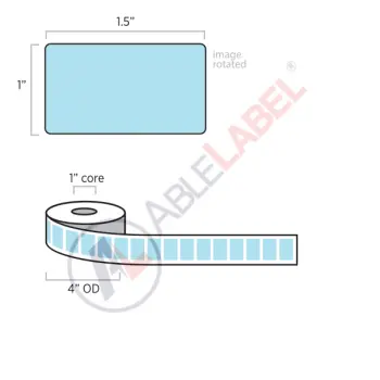 able-label-1-and-a-half-by-1-flood-blue-label-wound-on-4-inch-outside-diameter-by-1-inch-core