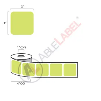 able-label-3-by-3-flood-lime-green-label-wound-on-4-inch-outside-diameter-by-1-inch-core