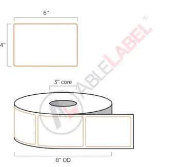 able-label-4-by-6-white-with-tan-border-label