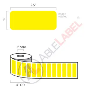 able-label-2-and-a-half-by-1-flood-yellow-label-wound-on-4-inch-outside-diameter-by-1-inch-core